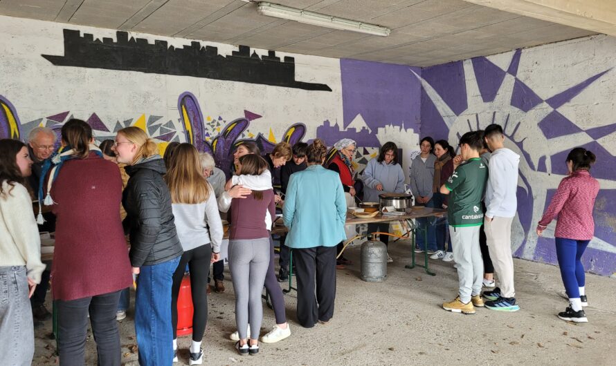 Atelier Galettes avec les collégiens de Sainte Marie à Sarzeau