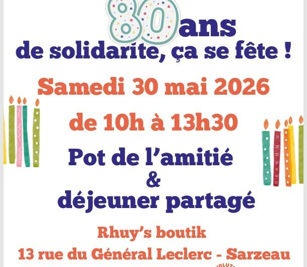 Samedi 30 mai 2026 – 80 ans du Secours CAtholique